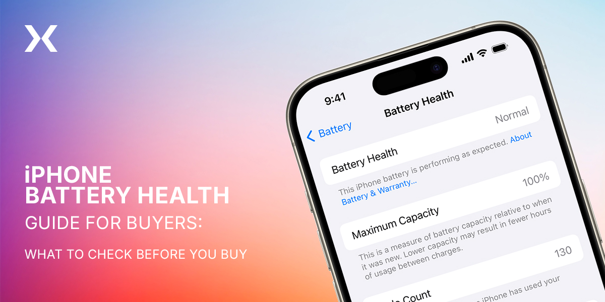 iPhone battery health