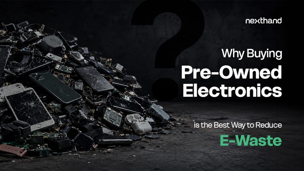 reduce e-waste with used electronics